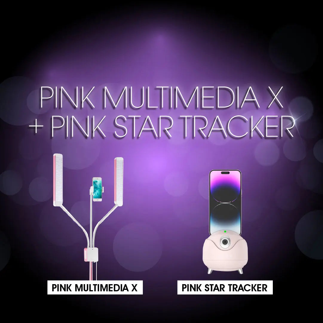 PINK MULTIMEDIA X Pro Kit & Star Tracker Value Set GLAMCOR