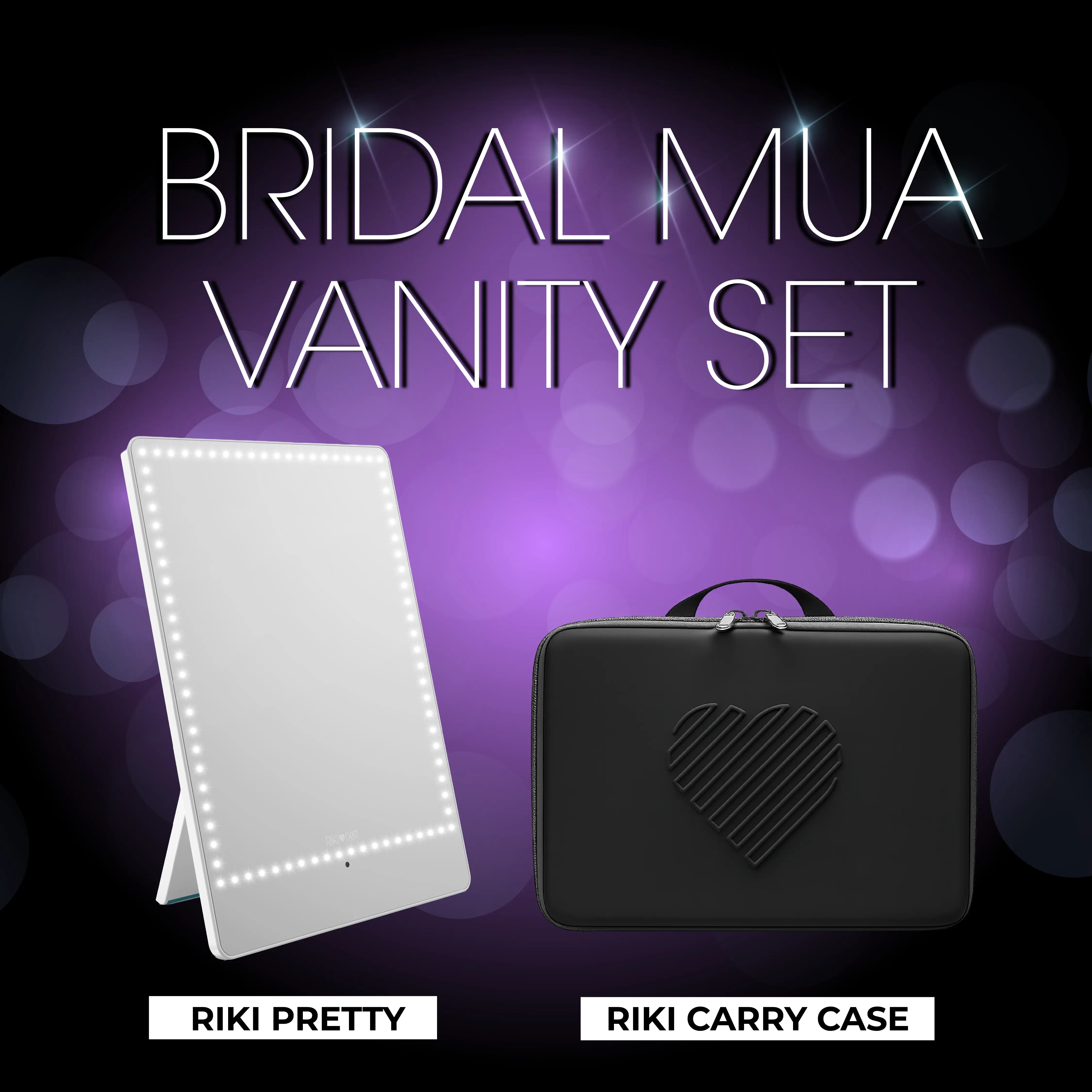Bridal MUA Vanity Set RIKI LOVES RIKI