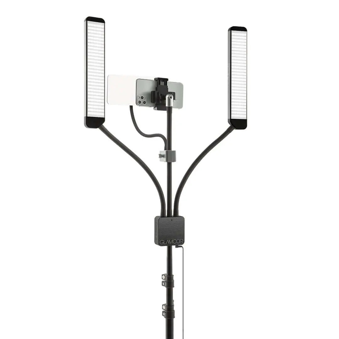 GLAMCOR MMX Black Camera: Black-themed camera component of the MMX Content Creation Kit from Glamcor.