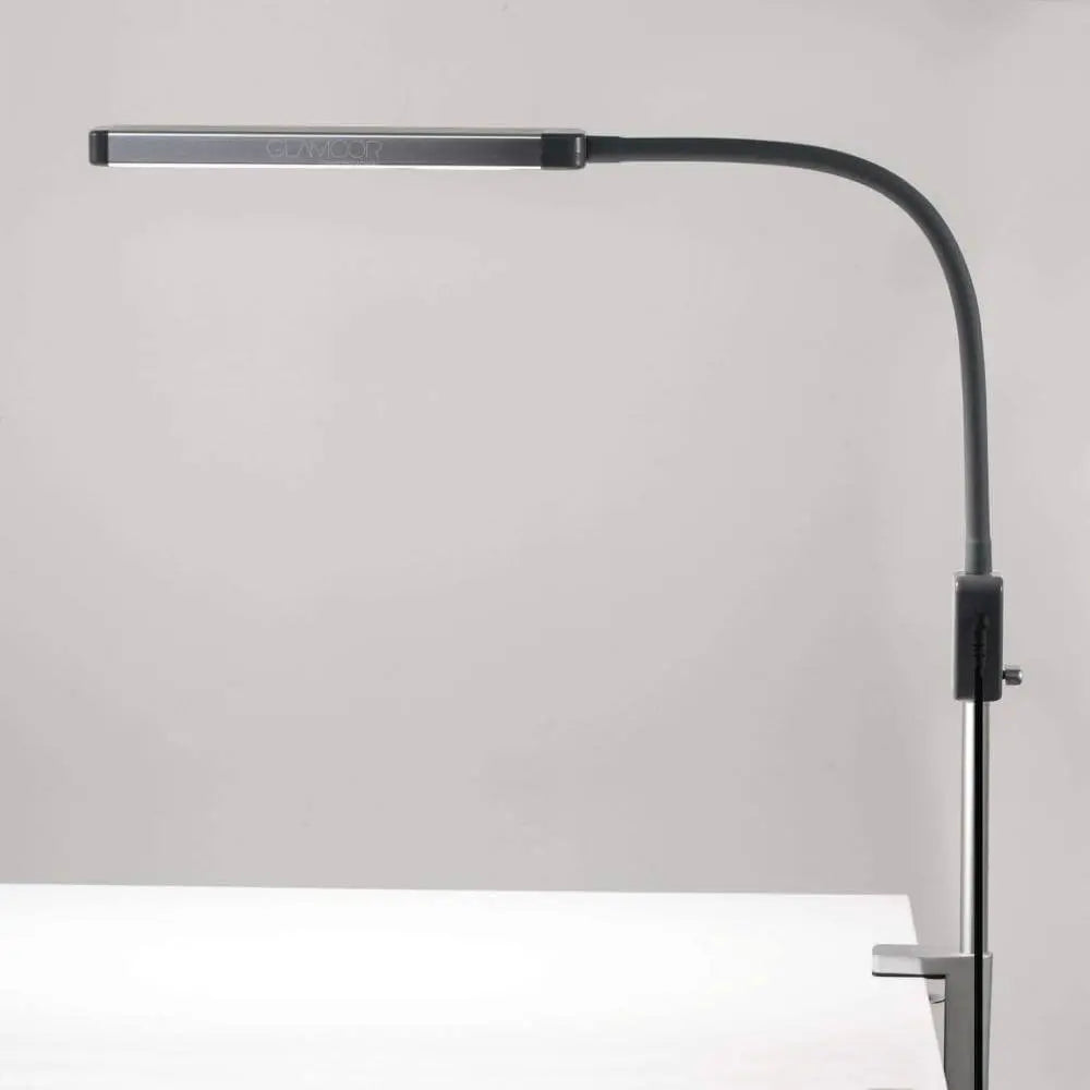 GLAMCOR REVEAL Pro Kit Table Light, designed for professional use with a flexible arm and adjustable brightness, ideal for beauty techs and nail salons.