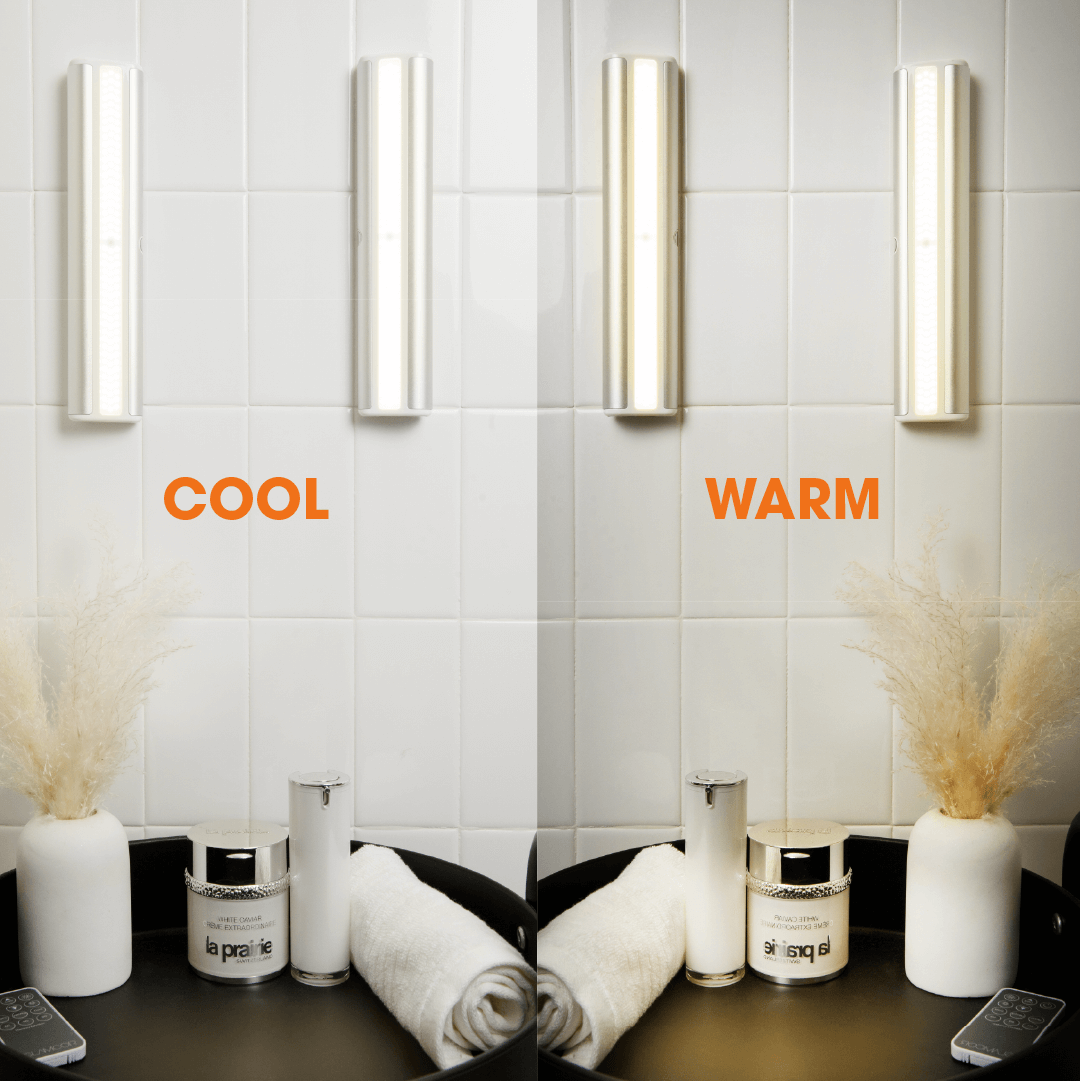 Glamcor Cosmic Twins Lights Cool and Warm Color Temperature