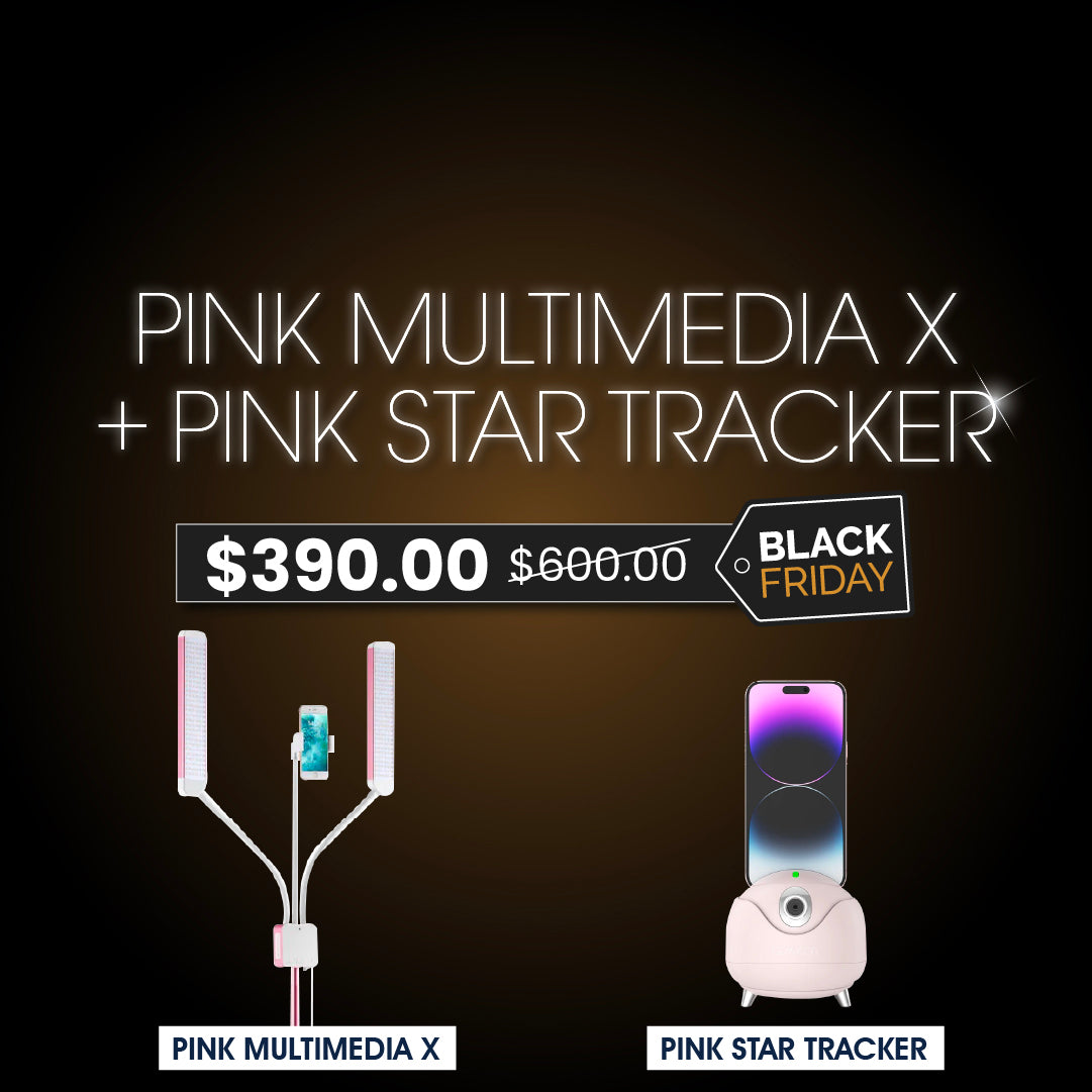 PINK MULTIMEDIA X Pro Kit & Star Tracker Value Set | International Warehouse