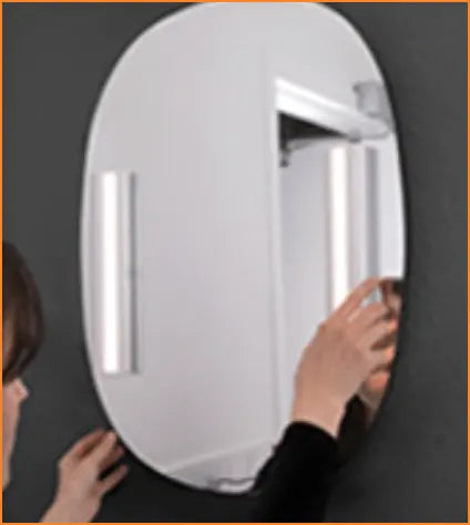 Mirror Light Bar Fixture with Dual Color LED Light - Cosmic Twins, essential for content creation.