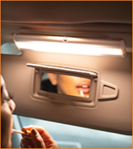 Portable Makeup LED Bar for Vanity, Workspace, Bedroom or Bathroom - Discover the Light Fixture of Cosmic Twins, ideal for content generation marketing.