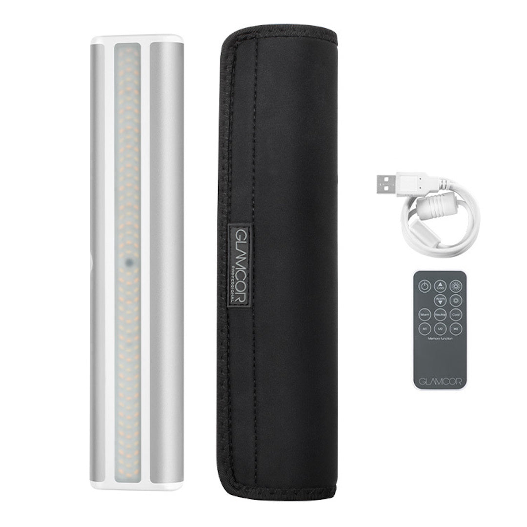 Cosmic Twins Slim Adhesive LED Light Bar: Cool Lighting for Bathroom or Bedroom, essential for content creation and user-generated content.