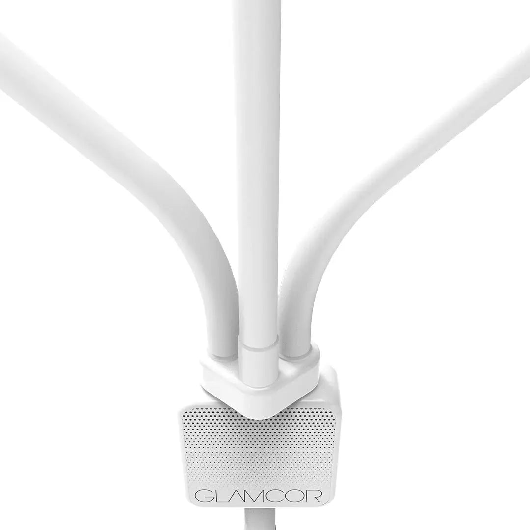 Elite X with Media Mount in white for top-tier lighting and versatility.