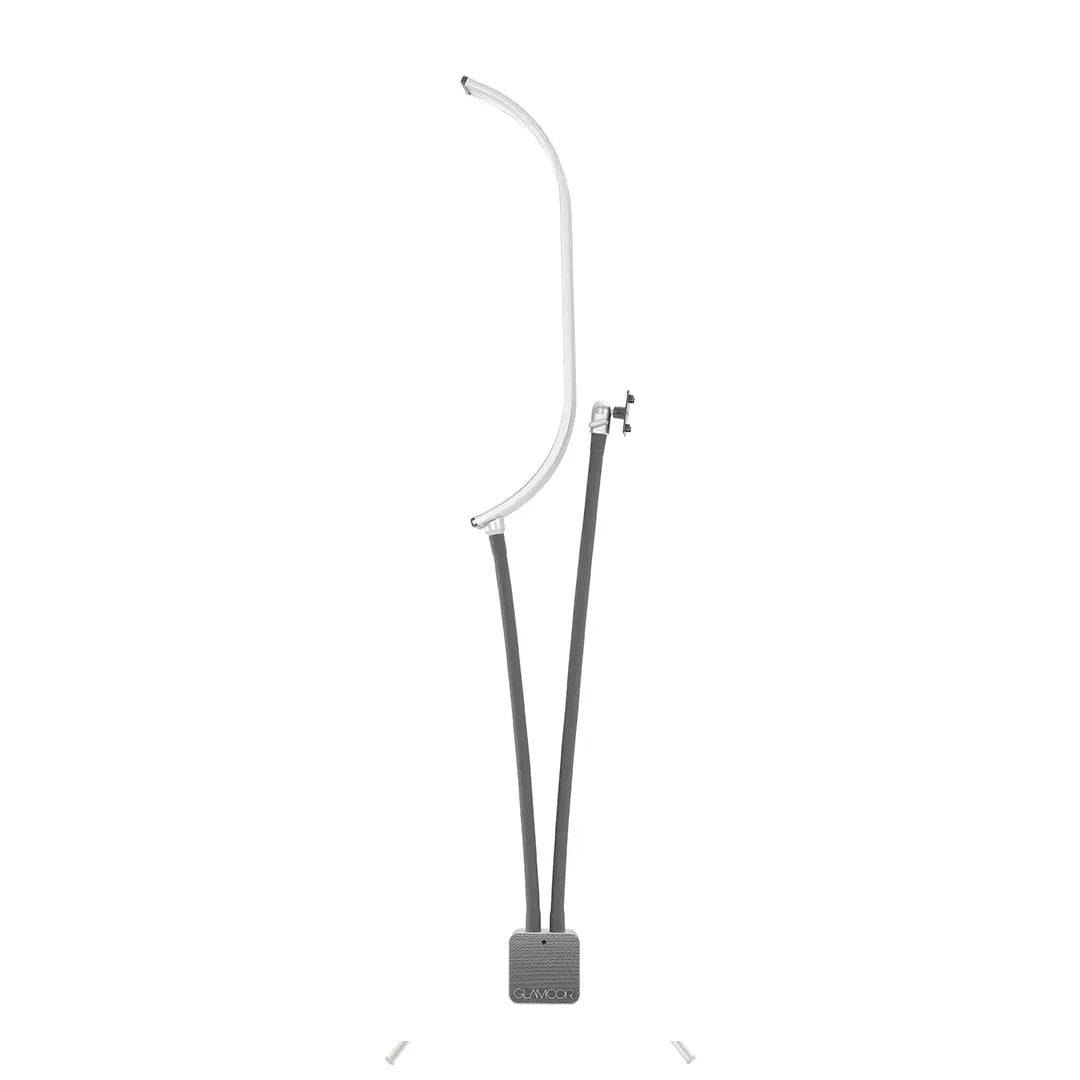 Sleek design of the GLAMCOR Horizon light - black and grey
