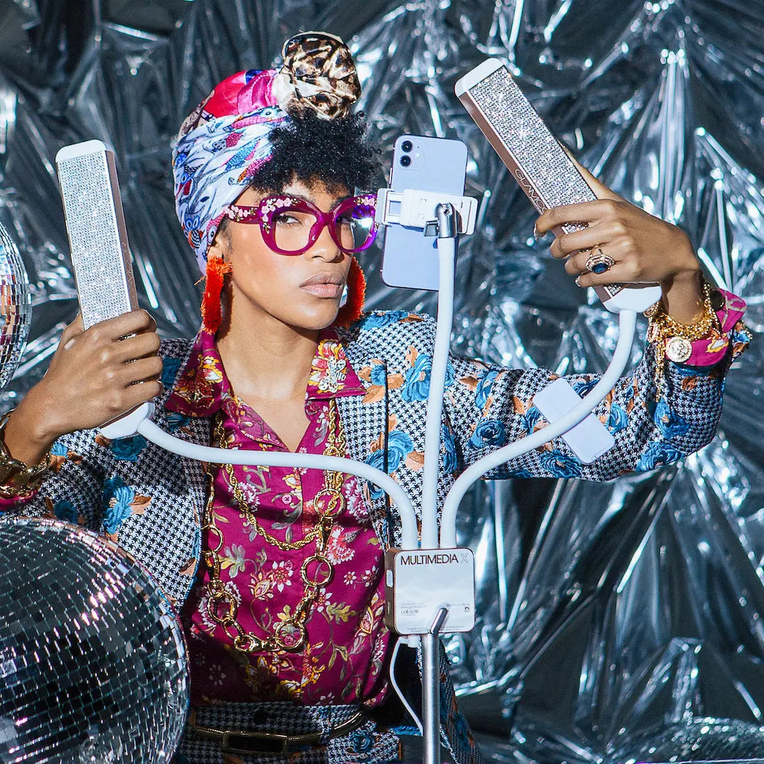 GLAMCOR SPARKLE MULTIMEDIA X Pro Kit for photo and video.