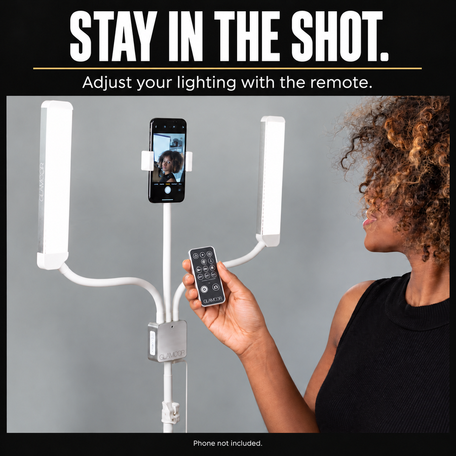 Multimedia X — Stay in the shot — adjust your lighting with the remote