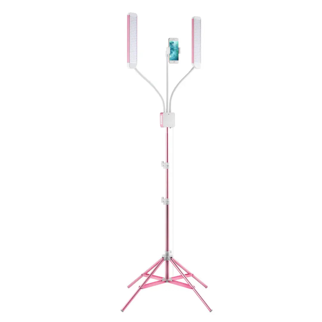 GLAMCOR MULTIMEDIA X travel-friendly in hot pink, compact and designed for easy transport for mobile content creation