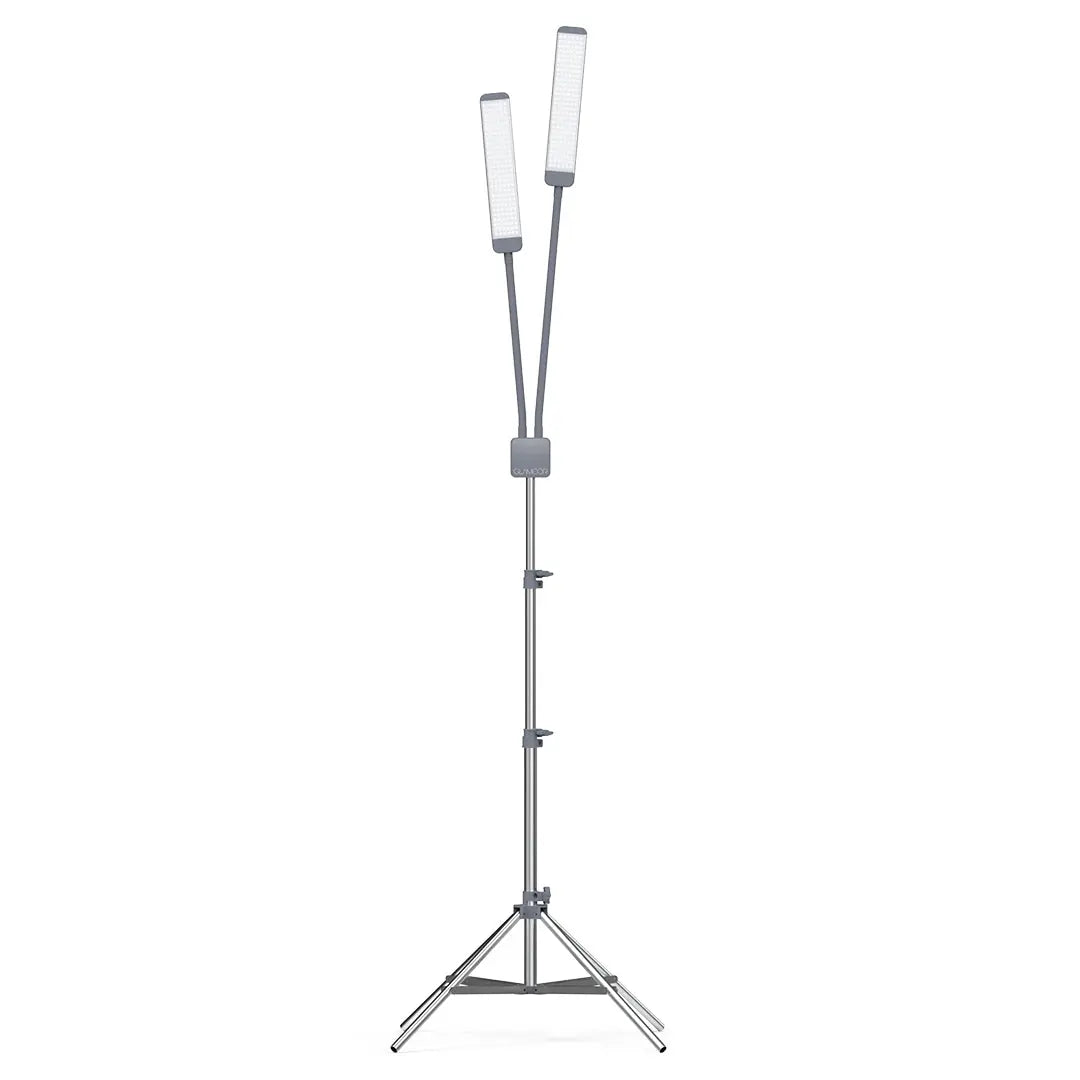 REVOLUTION X - GLAMCOR LIGHTS GREY/SILVER / SILVER TELESCOPIC STAND GLAMCOR