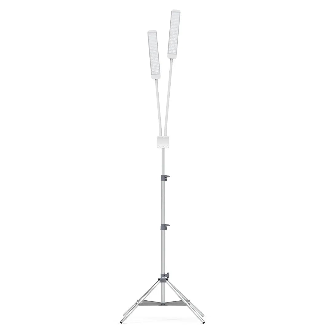 REVOLUTION X - GLAMCOR LIGHTS WHITE/SILVER / SILVER TELESCOPIC STAND GLAMCOR