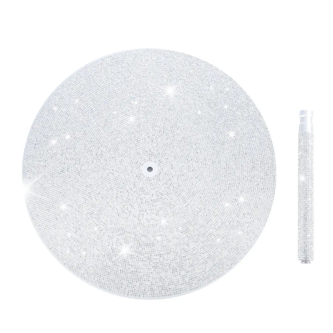 GLAMCOR SPARKLE Round Acrylic Table Base adding luxury to your workspace