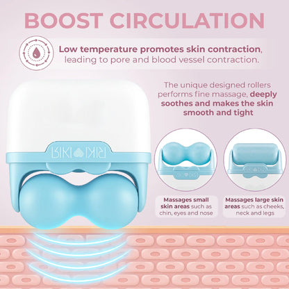 RIKI Ice Roller Cooling Facial Massage Tool RIKI LOVES RIKI