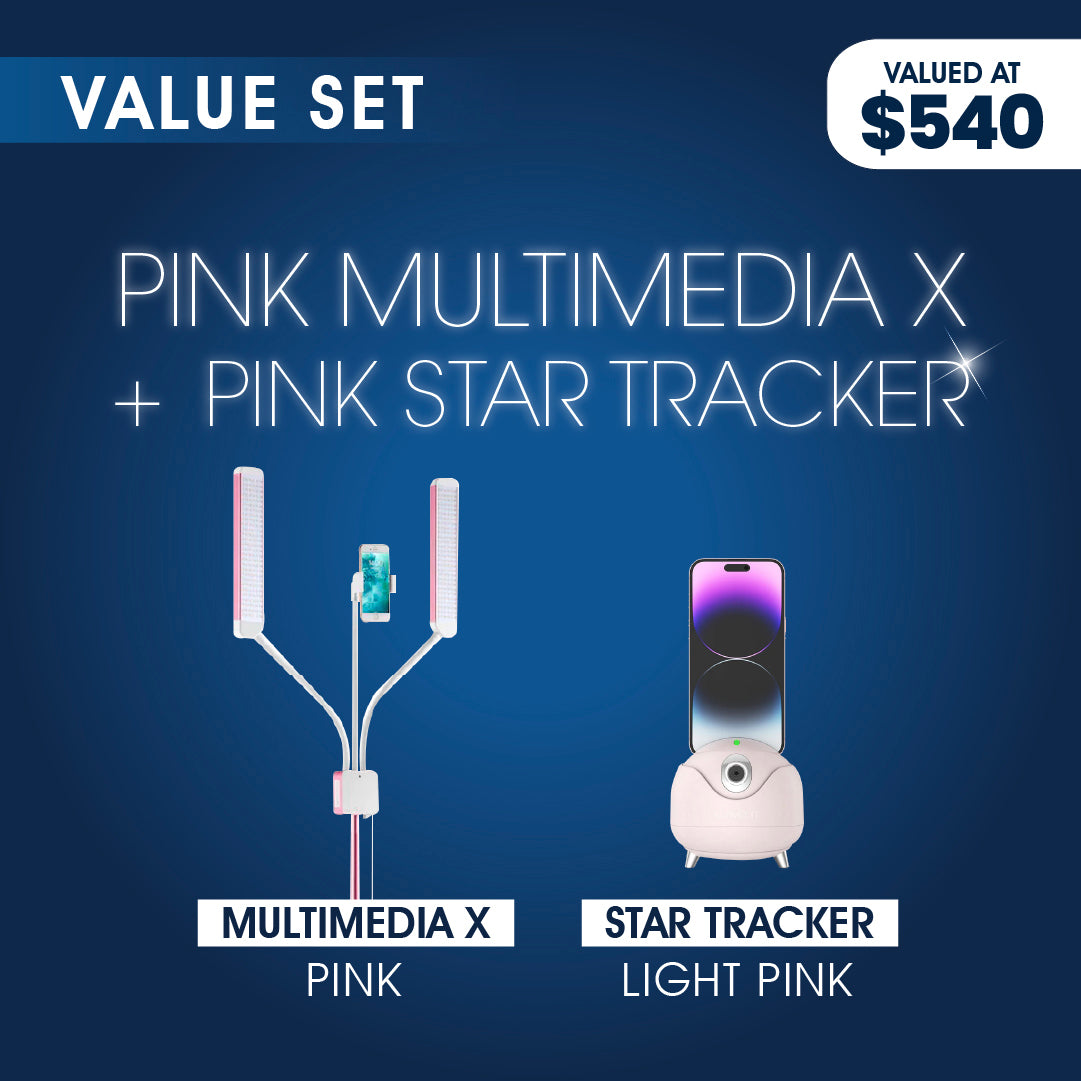 PINK MULTIMEDIA X Pro Kit & Star Tracker Value Set | International Warehouse