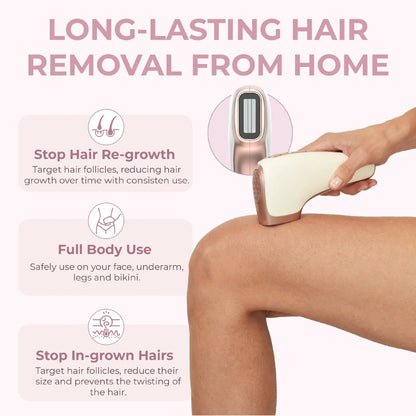 RIKI SILKY Hand-Held IPL Hair Removal Device RIKI LOVES RIKI