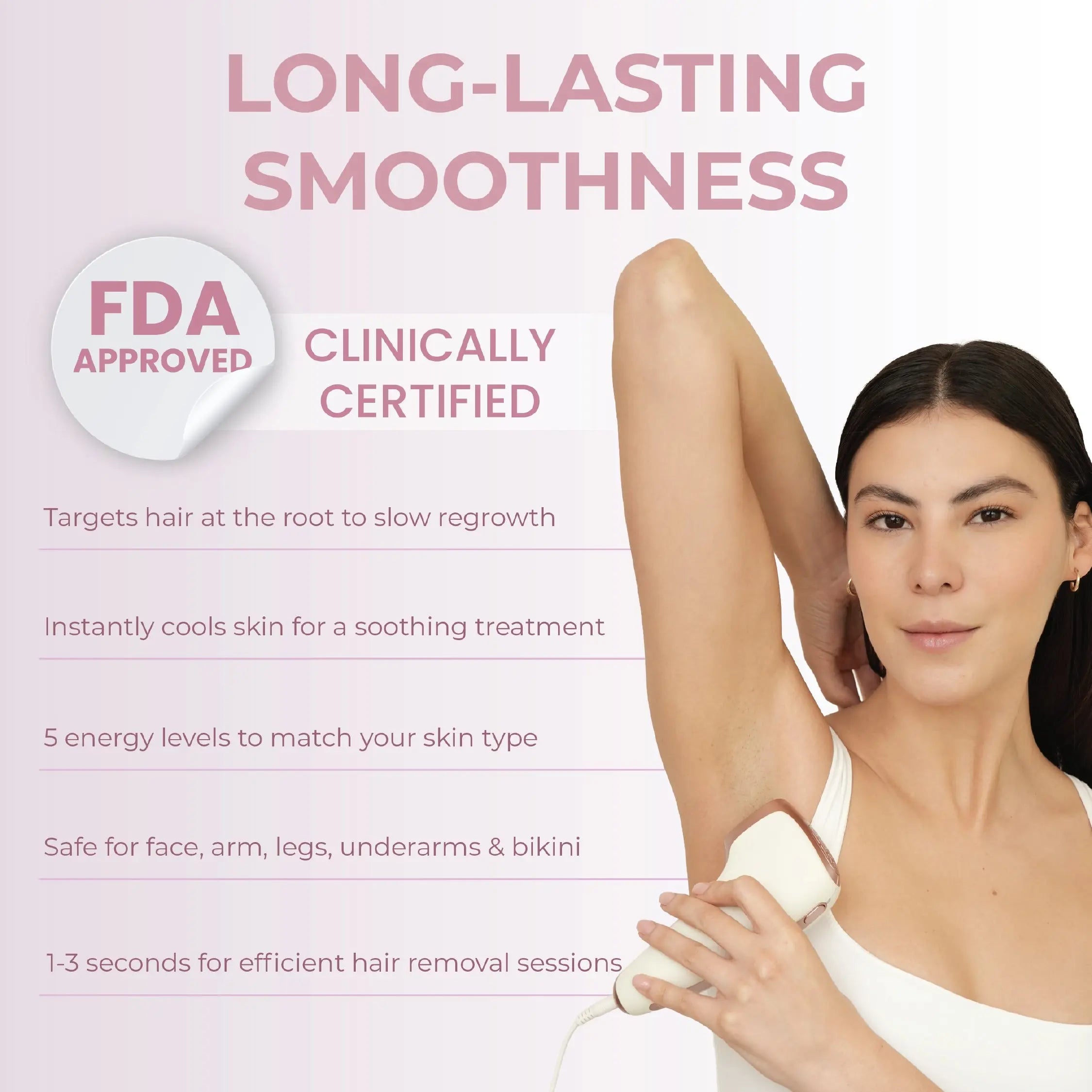 RIKI SILKY Hand-Held IPL Hair Removal Device RIKI LOVES RIKI