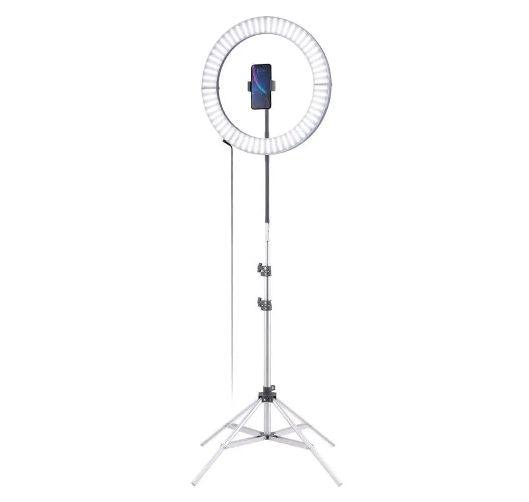 Galileo ring light for your phone or other devices to the heart of the light.