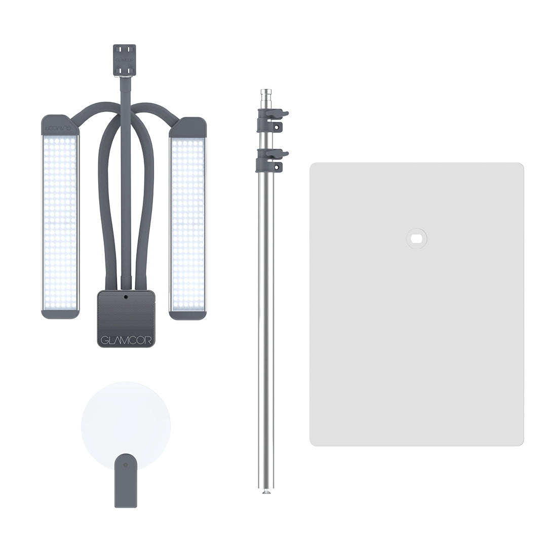 Glamcor Multimedia X Create Your Kit with Flat Base Stand and Magnifying Glass