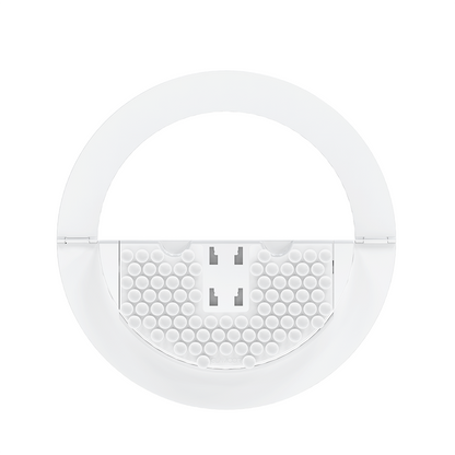 SUNRISE light mounting pad by Glamcor for glass surfaces in white color