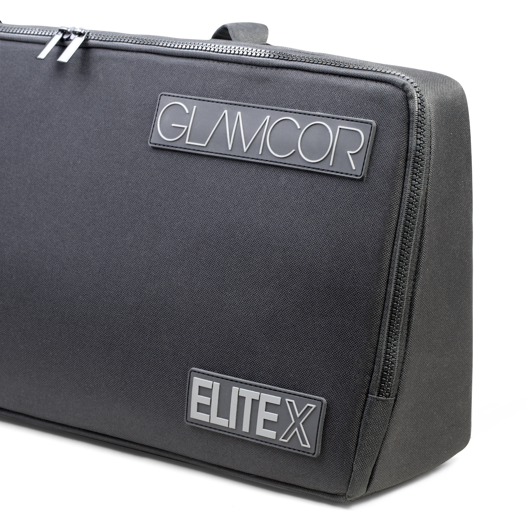 ELITE X Pro Kit in bag, providing the best makeup artist lights for flawless application and photography.