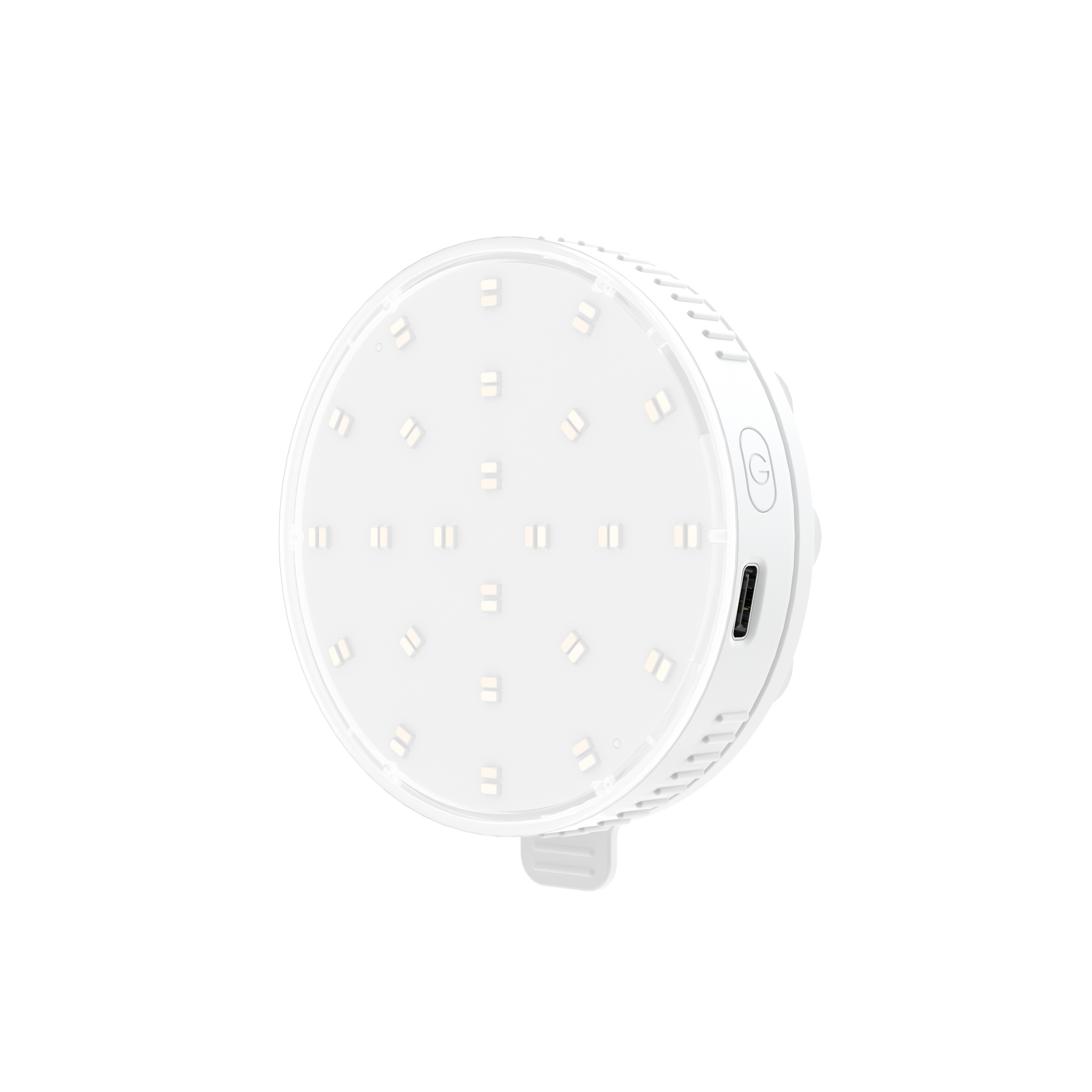 GLAMCOR Meteor circle light with customizable cool and warm light temperature settings