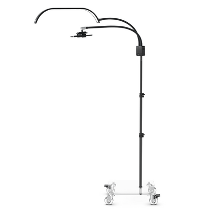 Illuminate your studio with GLAMCOR Horizon - the top choice for estheticians and makeup enthusiasts, featuring curved lighting for enhanced visibility.