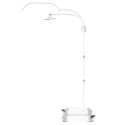 Illuminate your workspace with GLAMCOR Horizon - cherished by beauty professionals for its superior performance and versatility, featuring curved lighting for optimal results.