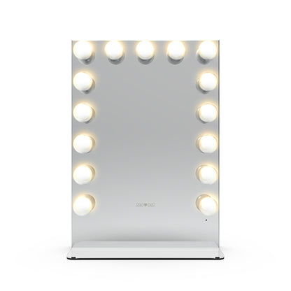 Riki Hollywood Mirror showcasing embedded HD lighting technology.