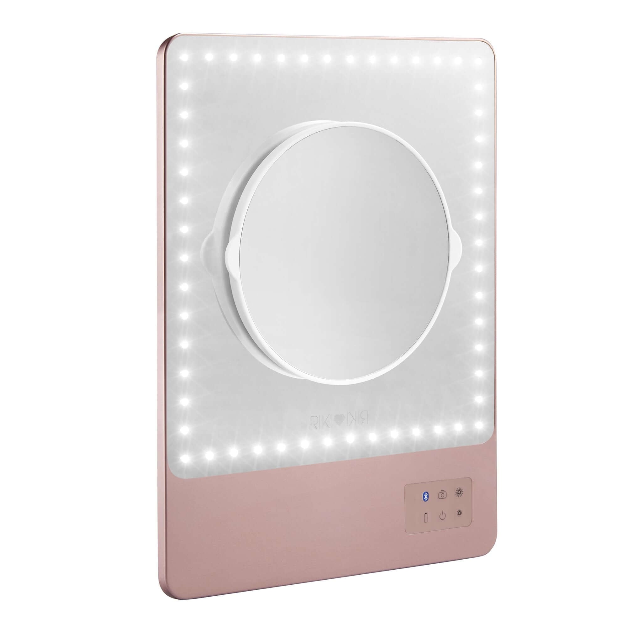 Oprah-approved RIKI Skinny: Portable and stylish LED mirror