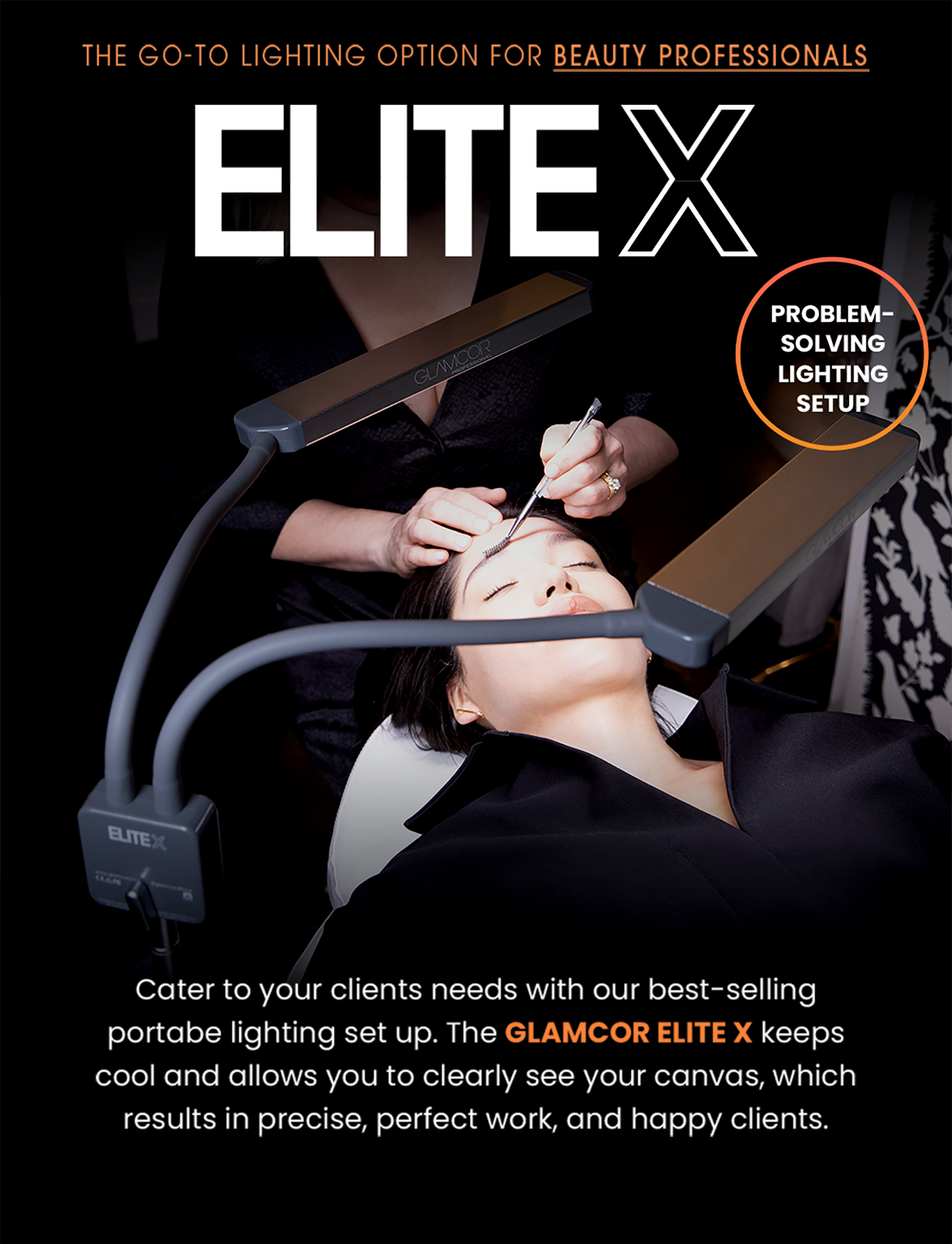 ELITE X, Dimmable Eyelash Tattooing Microblading Lamp For Pros