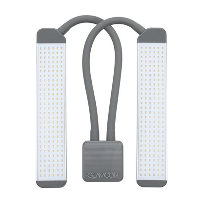 Compact and folded luminary of the Elite X Floor Light Kit for easy storage and transport.