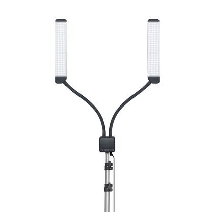 Elite X Floor Light Kit with dual flexible luminary arms for precise light positioning.