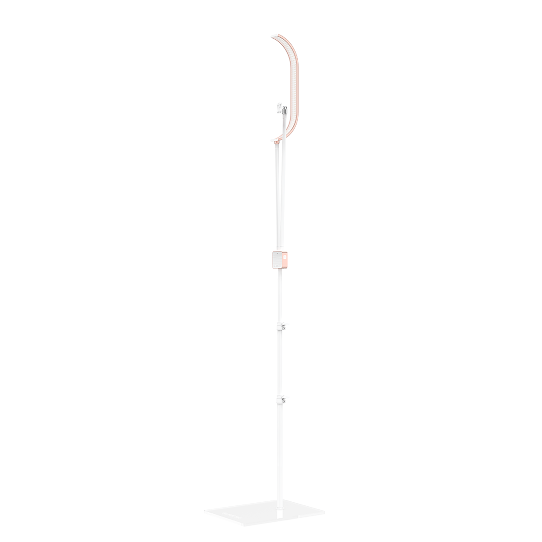 HORIZON rose gold curved LED light kit, offering estheticians a blend of elegance and top-tier lighting performance.