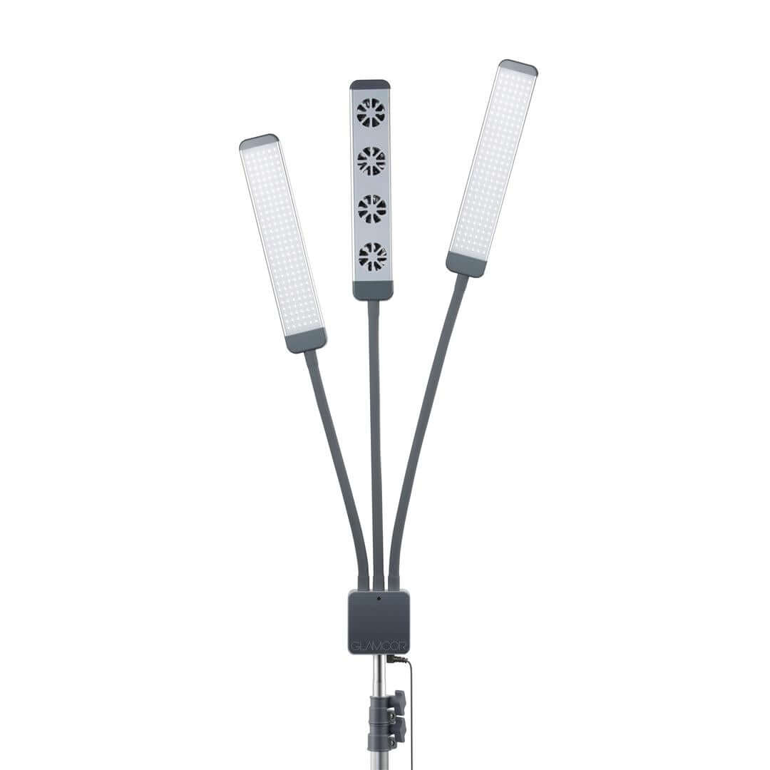 GLAMCOR AIRING Pro Kit - LED Light and Fan Designed for Estheticians