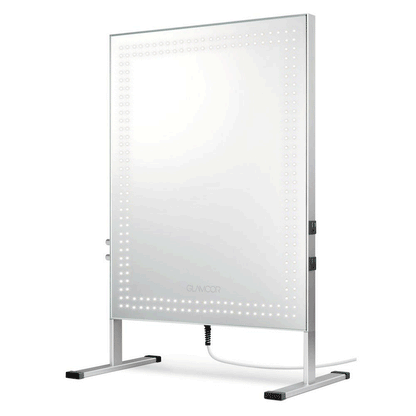 BRILLIANT MIRROR - Free-Standing or Wall-Mounted Vanity Mirror with LED Lights
