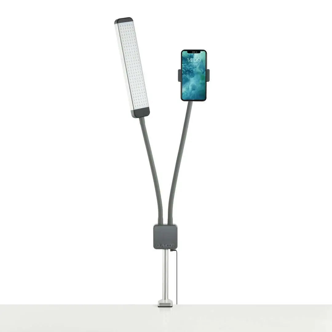CAPTURE bending LED light with phone holder