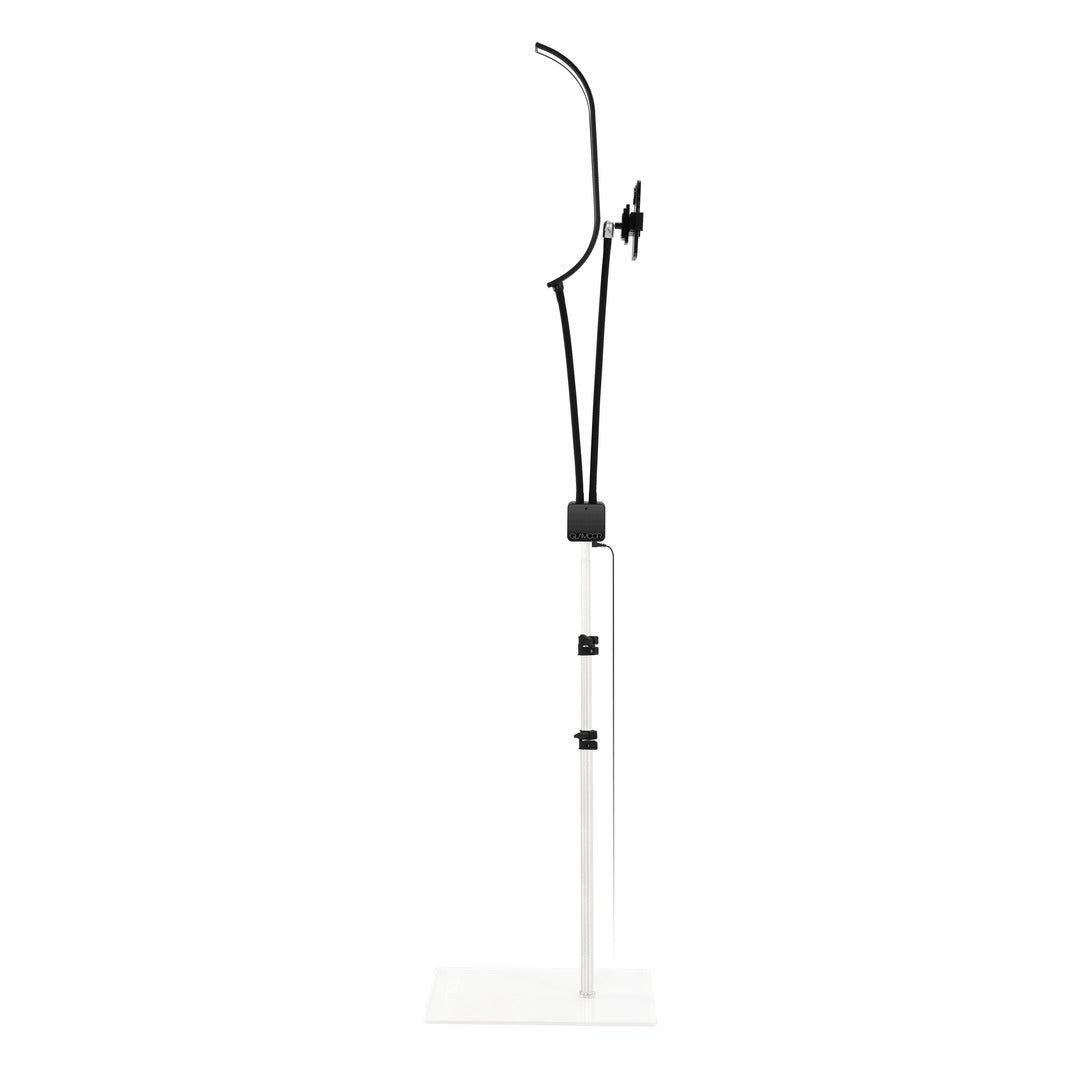 Master your technique with the GLAMCOR Horizon light - a must-have for tattoo artists seeking precision and clarity, with its curved salon lamp providing optimal illumination.