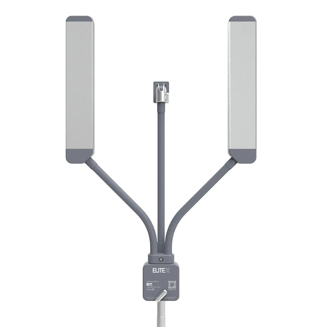 Glamcor Media Mount in grey for versatile multimedia accessory attachment.