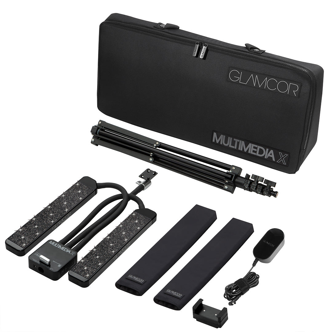 GLAMCOR SPARKLE MULTIMEDIA X Pro Kit for professional photography.