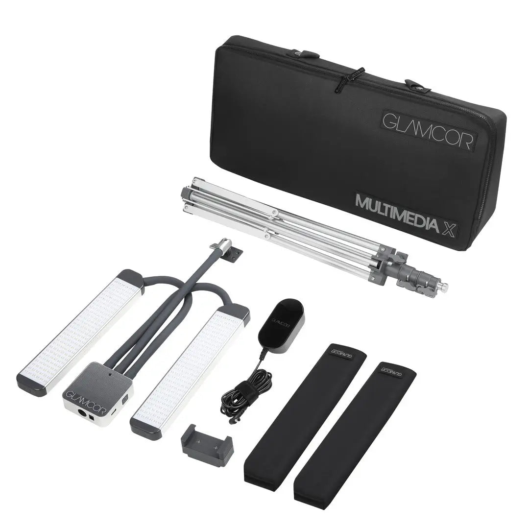 Get perfect lighting with GLAMCOR SPARKLE MULTIMEDIA X Pro Kit.