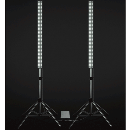 180° rotation feature of Glamcor Paris Lights Plus for flexible lighting angles.