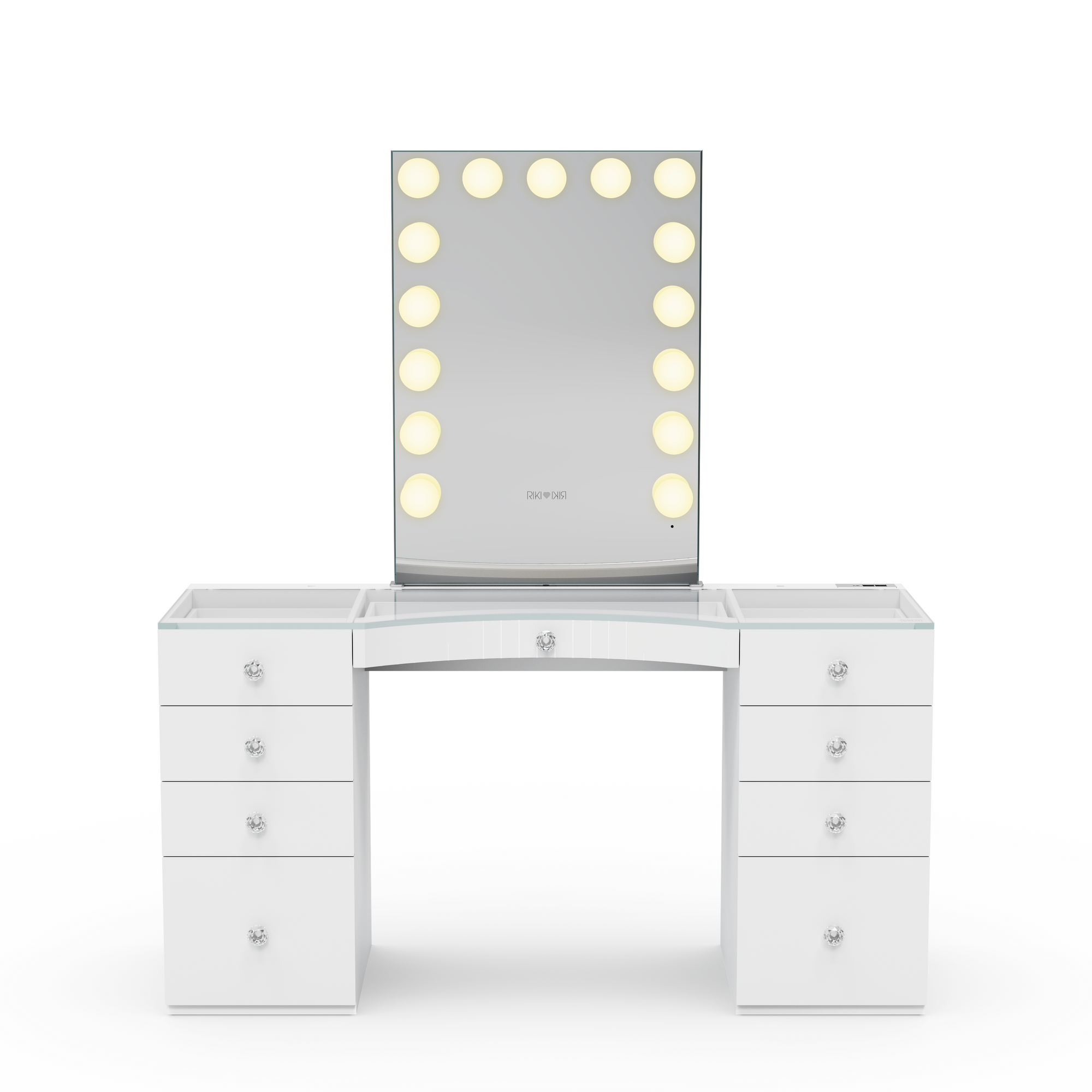 Large GLAMCOR Power Vanity, the ultimate choice for influencers seeking a superior vanity station.