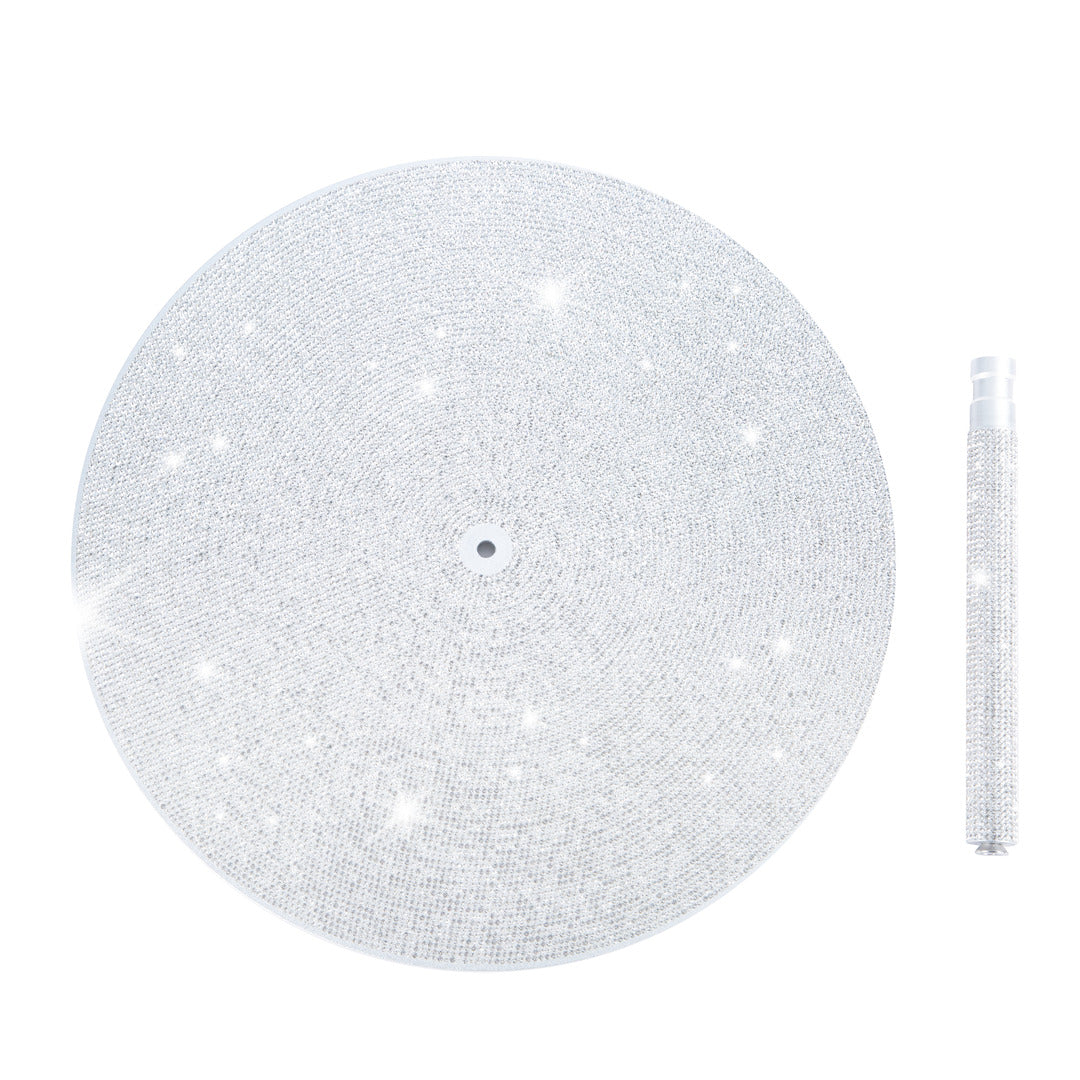 GLAMCOR SPARKLE Round Acrylic Table Base adding luxury to your workspace