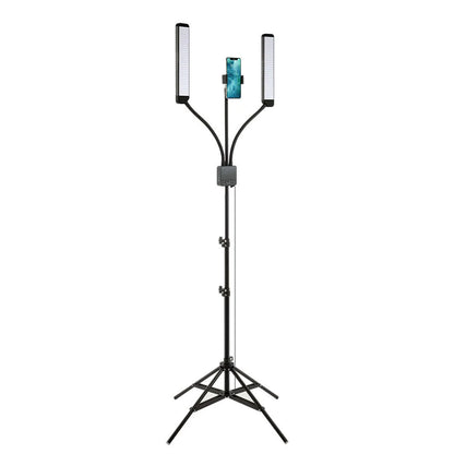 Portable lighting solution: black GLAMCOR MULTIMEDIA X, designed for easy setup and transport for on-the-go content creation