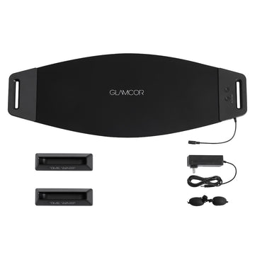 GLAMCOR TIME WARP LED Panel offers a full-spectrum solution with Red, Blue, and Infrared light therapy