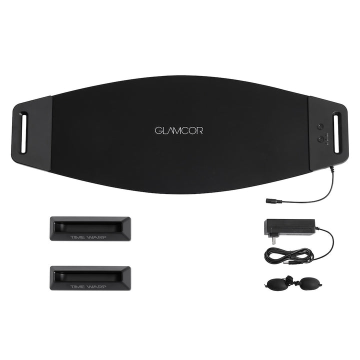 GLAMCOR TIME WARP LED Panel offers a full-spectrum solution with Red, Blue, and Infrared light therapy