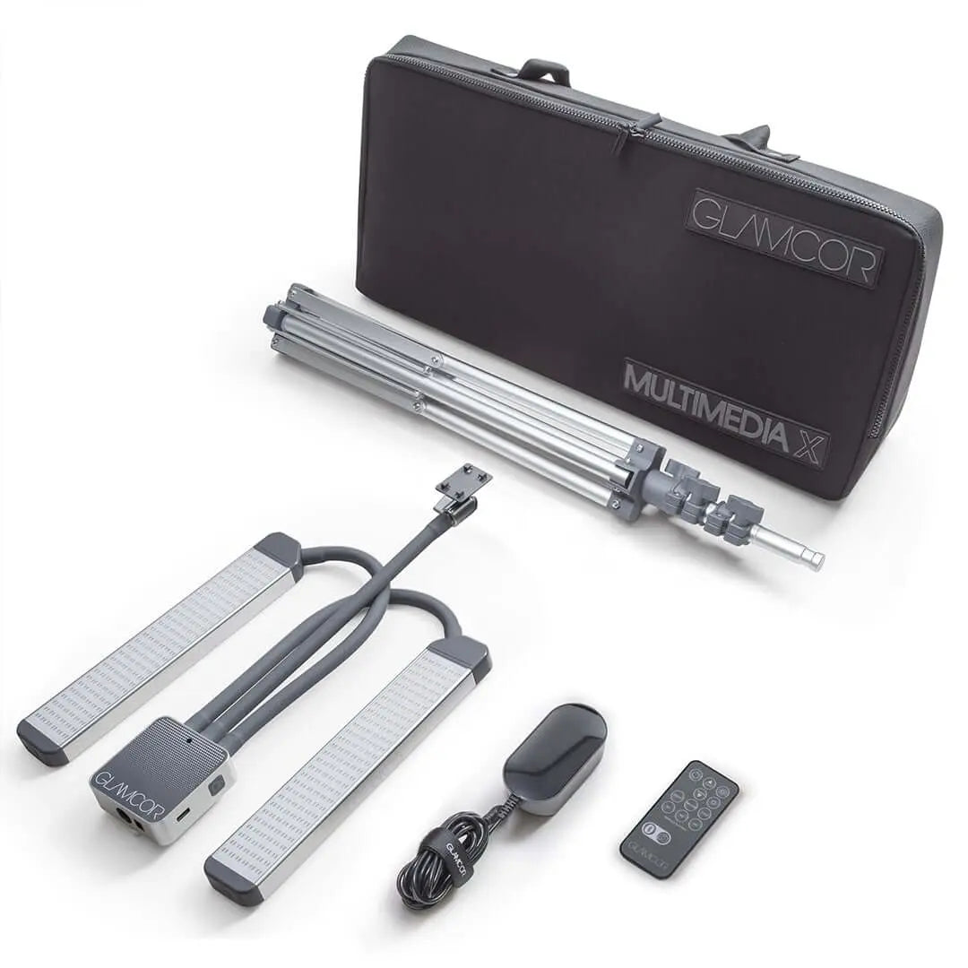 MULTIMEDIA X LED multimedia light kit with adjustable color temperature, complete set