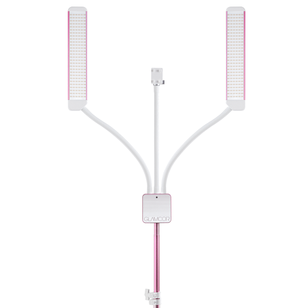 GLAMCOR MULTIMEDIA X travel-friendly in hot pink, compact and designed for easy transport for mobile content creation