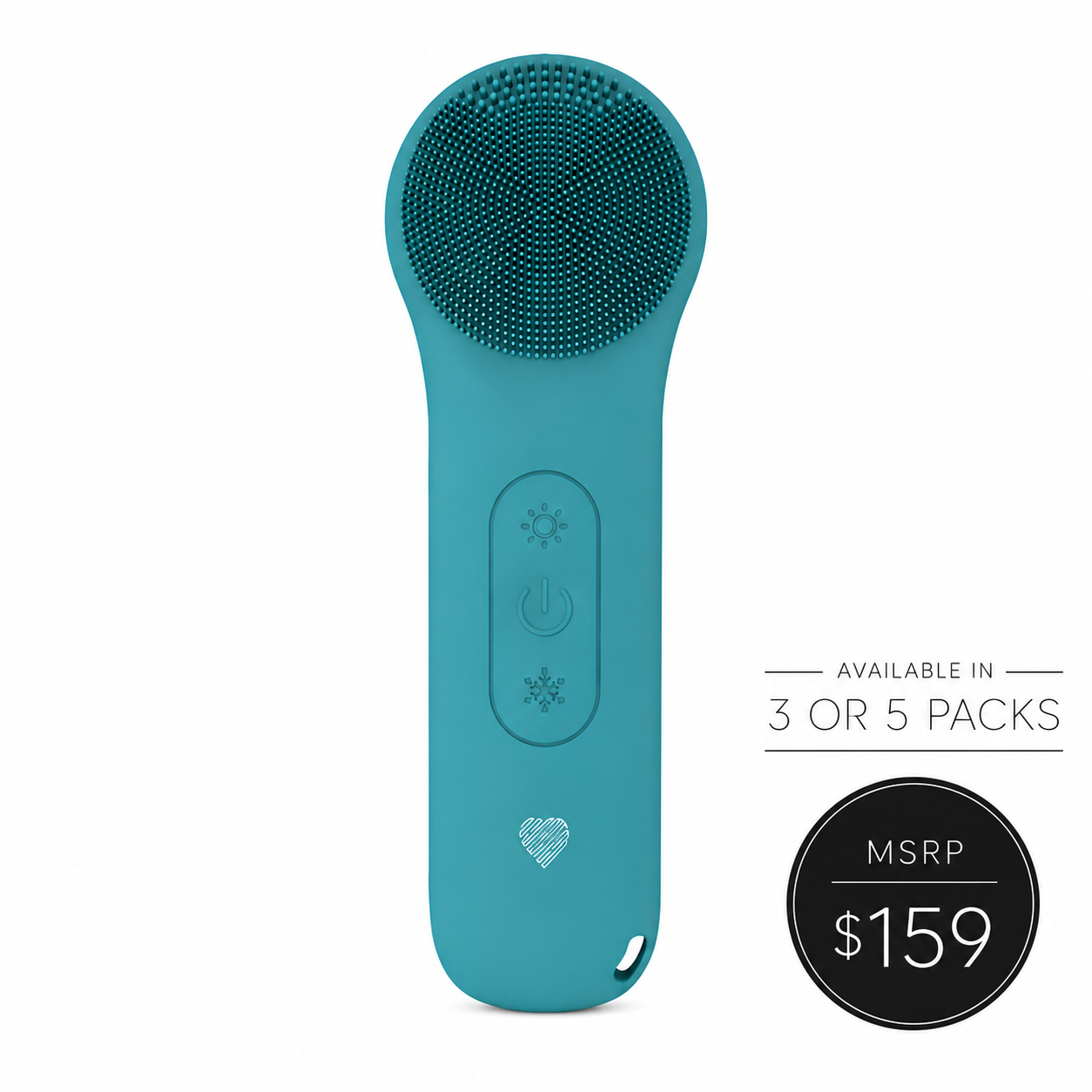 RIKI RADIANT Dual-sided Silicone Face Cleansing System RIKI LOVES RIKI